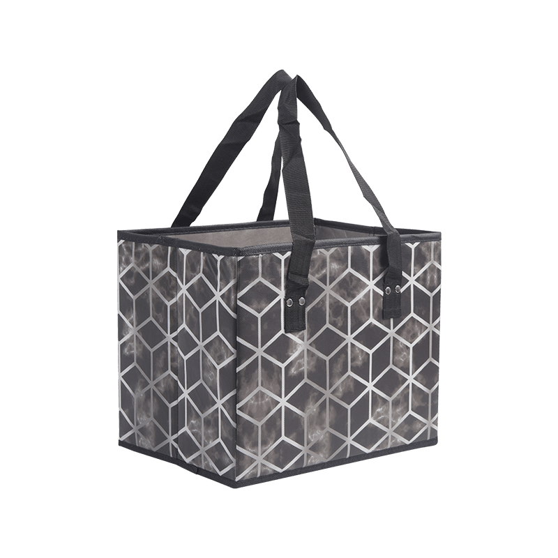 Foldable mesh storage box