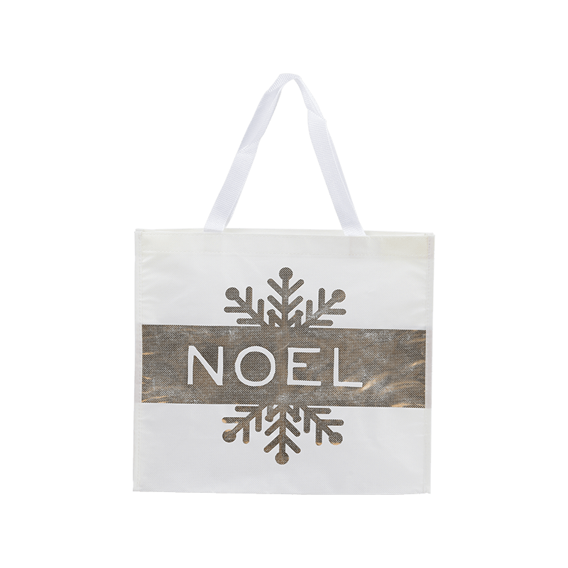 Classic Jacquard Woven Shopping Bag