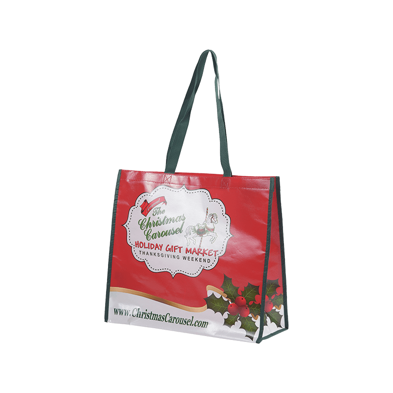 Versatile Jacquard Grocery Foldable Shopping Bag