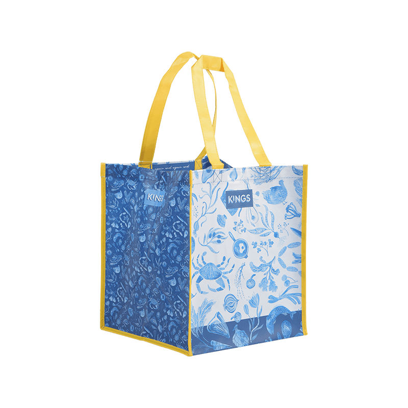 Woven lamination Chic Sophisticated Market Tote