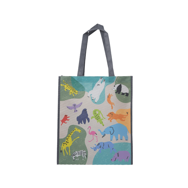 Animal world RPET tote bag