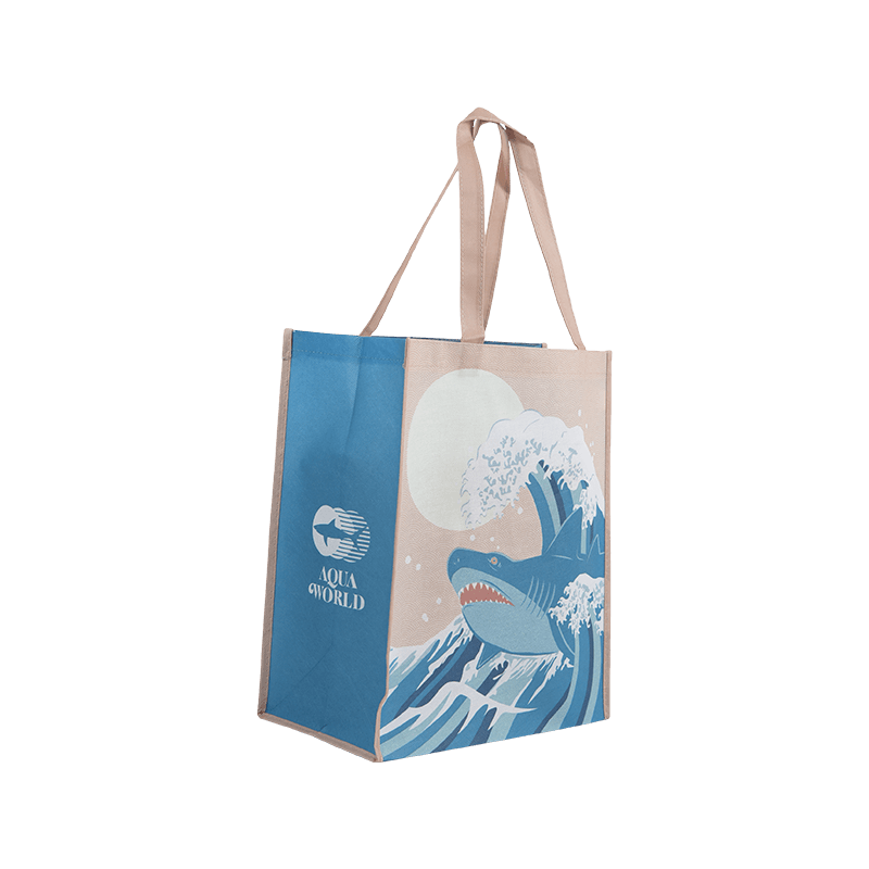 Ocean shark RPET tote bag